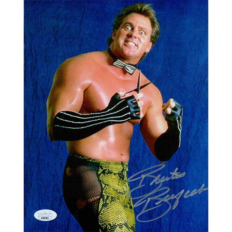 Brutus Beefcake WWE WWF Wrestler Signed X Glossy Photo JSA Authenticated